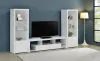 Coaster Fine Furniture 704251-SET Jude - 3 Piece TV Entertainment Center - White High Gloss