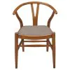 Coaster Fine Furniture 108471-S5 Dinah - 5 Piece Round Solid Wood Dining Set - Walnut