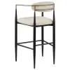 Coaster Fine Furniture 121187 Tina - Fabric Upholstered Bar Chair (Set of 2) - Beige