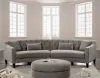 Furniture of America CM6370-OT Sarin - Ottoman - Warm Gray