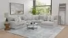 Jackson Furniture Industries 619/34/36/38/39/35/33-18 Jackson Furniture Industries 619/34/36/38/39/35/33-18 Abraxas - 6 Piece Power Reclining Sectional With Lay-Back Chaise And 2 Reclining Seats (RSF Chaise) - Moonstruck