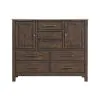 Intercon TR-BR-N3607D-DWS-C Transitions - Gentleman's Chest - Driftwood / Sable