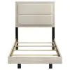 Coaster Fine Furniture 225061TB1 Trenton - Twin Headboard, Footboard & Slats, Box 1 of 2 - Rustic Cream