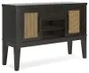 Ashley Furniture D841-60 Galliden - Dining Room Server - Black