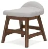 Ashley Furniture H615-01 Lyncott - Home Office Desk Chair - Light Gray / Brown