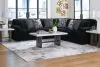 Ashley Furniture 98103S6 Ashley Furniture 98103S6 Midnight-Madness - 3-Piece Sectional - Onyx