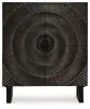 Ashley Furniture A4000660 Fosterman - Accent Cabinet - Distressed Black
