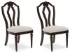 Ashley Furniture D764-01 Lavinton - Dining Upholstered Side Chair (Set of 2) - Tan / Brown
