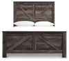 Ashley Furniture B440B9 Ashley Furniture B440B9 Wynnlow - Queen Crossbuck Panel Bed - Gray