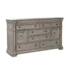 Pulaski Furniture P167100 Pulaski Furniture P167100 Kingsbury - 8 Drawer Dresser - French Gray