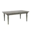 Pulaski Furniture P091240 Madison Ridge - Farmhouse Leg Table - Buff Gray