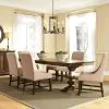 Liberty Furniture 242-DR-7TRS Armand - 7 Piece Trestle Table Set - Antique Brownstone