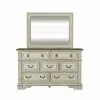Liberty Furniture 520-BR51 Abbey Park - Mirror - Antique White