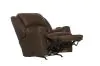 Jackson Furniture Industries 41072-1176/29-1276/29 Jackson Furniture Industries 41072-1176/29-1276/29 Hayden - Fabric Chaise Rocker Recliner With Heat / Massage & Oversize Xtra Comfort Footrest - Tobacco