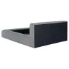 Coaster Fine Furniture 315981Q Wilshire - Upholstered Queen Platform Bed - Gray