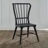 Liberty Furniture 237-C1000S-B Liberty Furniture 237-C1000S-B River Place - Windsor Back Side Chair - Riverstone White & Tobacco