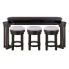 Liberty Furniture 811-OT-4PCS Weston - 4 Piece Bar Set - Peppercorn