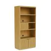 Riverside Furniture 73037 Deerfield - Bookcase - Natural Oak