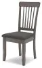 Ashley Furniture D194-01 Shullden - Dining Room Side Chair (Set of 2) - Gray