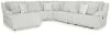 Ashley Furniture 92706S2 Ashley Furniture 92706S2 Top Tier - 6-Piece Reclining Sectional With Laf Chaise - Alloy