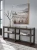Ashley Furniture T856-4 Breckington - Sofa Table - Dark Brown