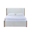 New Classic 00-B2123-100 Anika - 6/6 Eastern King Bed Only - White / Natural