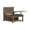 Liberty Furniture 172-OT-O3PCS Parkland Falls - 3 Piece Table Set (1 Lift Top Cocktail Table 2 End Tables) - Weathered Taupe