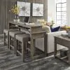 Liberty Furniture 172-OT9001 Parkland Falls - Upholstered Console Stool - Weathered Taupe