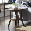 Liberty Furniture 796-OT1021 Ventura Blvd - Round End Table - Bronze Spice