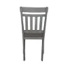 Liberty Furniture 131-C6501S Newport - Splat Back Side Chair - Smokey Gray / Carbon Gray