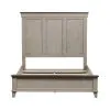 Liberty Furniture 457-BR-QPB Liberty Furniture 457-BR-QPB Ivy Hollow - Queen Panel Bed - Weathered Linen / Dusty Taupe