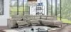 Furniture of America CM6457GY-PM-SECT Linwurst - Power Sectional