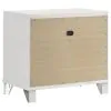 Coaster Fine Furniture 224961KW-S5 Marmore - 5 Piece California King Bedroom Set - White