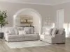 Benchcraft® 59902/38/35 High Profile - 2 Pc. - Sofa, Loveseat - Taupe