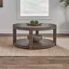 Liberty Furniture 449-OT1011 Broadmore - Round Cocktail Table - Cobblestone Brown