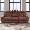 Liberty Furniture 7020CN-32P Caswell - Sofa P2 & ZG - Nature Chestnut