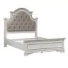 Liberty Furniture 244-BR-FUB Liberty Furniture 244-BR-FUB Magnolia Manor - Full Upholstered Bed - Antique White
