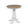 Liberty Furniture 762-OT1021 Turnberry Park - Round End Table - Washed White