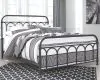 Ashley Furniture B280-681 Nashburg - Queen Metal Bed - Black