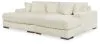 Ashley Furniture 21104S16 Ashley Furniture 21104S16 Lindyn - Super Chaise - Ivory