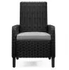 Ashley Furniture P792-601A Beachcroft - Arm Chair With Cushion (Set of 2) - Black / Light Gray