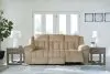 Ashley Furniture 6930515 Tip-Off - Power Reclining Sofa With Adj Headrest - Wheat