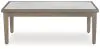 Ashley Furniture P701-701 Rainier Ranch - Rectangular Cocktail Table - Brown / Beige