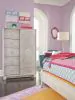 Ashley Furniture B181/52/53/48/92 Paxberry - 4 Pc. - Twin Panel Bed, Dressing Chest, Nightstand - Whitewash