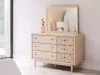 Ashley Furniture PCB1566B1 Ashley Furniture PCB1566B1 Arloster - Dresser And Mirror - Tan