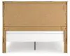 Ashley Furniture PCB1580B6 Ashley Furniture PCB1580B6 Maystonna - King Crossbuck Panel Bed - Brown