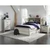 Samuel Lawrence Furniture S466-BR-K3 Riverwood - Twin Bed with Bookcase Headboard