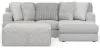 Jackson 3303/46/76/28-18 Jackson 3303/46/76/28-18 Logan - 2 Piece Upholstered Sectional With Comfort Coil Seating, 46
