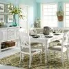 Liberty Furniture 607-CD-5RLS Liberty Furniture 607-CD-5RLS Summer House - 5 Piece Rectangular Table Set - Oyster White