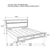 CoasterEveryday 206361KE Miranda - Wood Eastern King Storage Panel Bed - Black